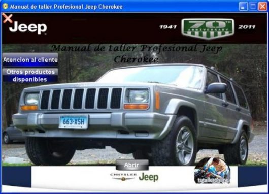 Jeep Cherokee XJ Workshop Manual - Tutalleronline - 1