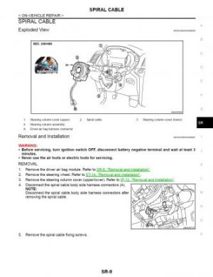 Nissan Murano z51 workshop manual - tutalleronline - 4