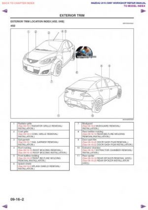 Mazda 2 Workshop manual - Tutalleronline - 3
