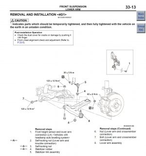 Mitsubishi colt z30 workshop manual - Tutalleronline - 6