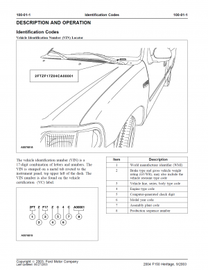 Ford F-150 Heritage Workshop Manual - Tutalleronline - 2