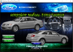 Ford Taurus 2012 workshop manual - Tutalleronline - 1