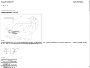 Ford Taurus 2012 workshop manual - Tutalleronline - 6