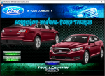 Ford Taurus 2013 workshop manual - Tutalleronline - 1