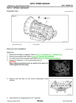Nissan Titan A61 workshop manual - Tutalleronline - 6