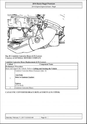 Buick Regal 2014 Workshop Manual - Tutalleronline - 3