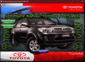 Toyota Fortuner 2008-2010 Workshop Manual - Tutalleronline -1