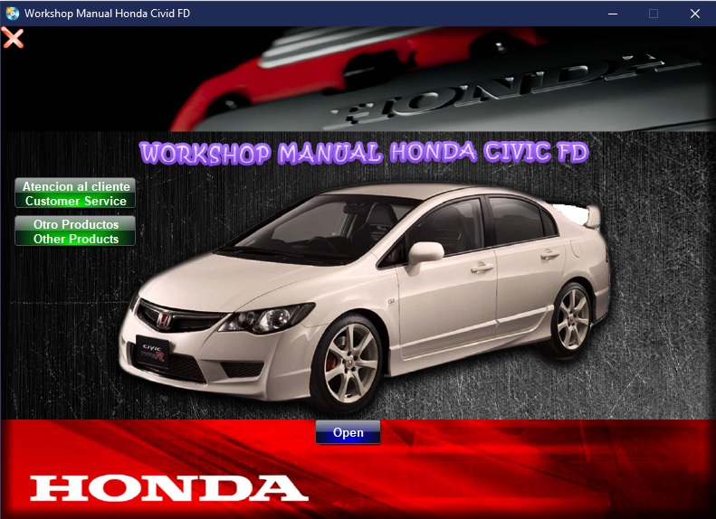 Honda Civic FD 2006 Workshop Manual - Tutalleronline - 1