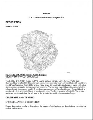 Chrysler 300C Workshop Manual - Tutalleronline - 2