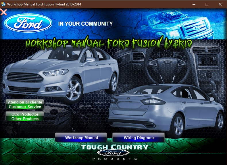 Ford Fusion Hybrid 2013-2014 Workshop Manual - Tutalleronline - 1