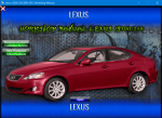Lexus IS300-250 2006-2012 Workshop Manual - Tutalleronline - 1