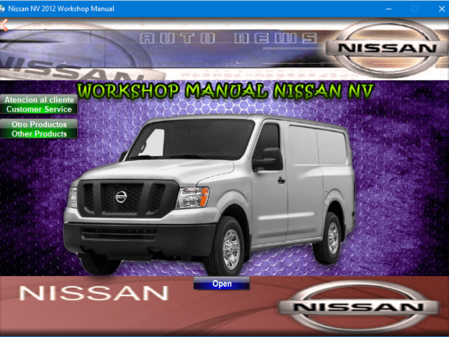 Nissan NV 2012 Workshop Manual - Tutalleronline - 1