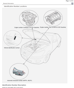 Hyundai Genesis 2012-2014 workshop manual - Tutalleronline - 3