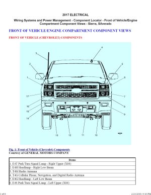 Chevrolet Silverado - GMC Sierra 2016-2018 Workshop Manual - Tutalleronline - 7
