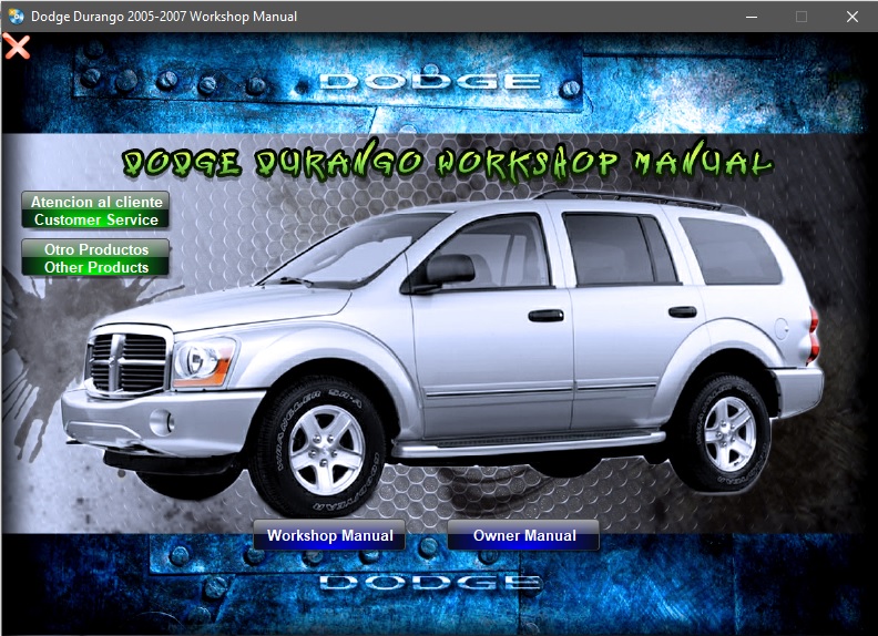 Dodge Durango 2005-2007 Workshop Manual - Tutalleronline - 1