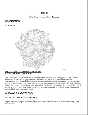 Dodge Durango 2011-2016 Workshop Manual - Tutalleronline - 2