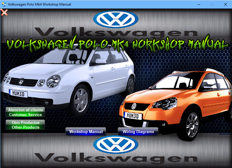 Volkswagen POLO MK4 Workshop Manual - Tutalleronline