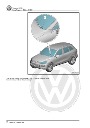 2003-2014 Volkswagen Touareg Workshop Manual - Tutalleronline - 4