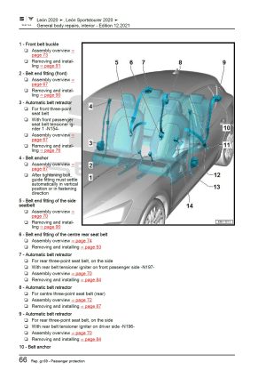 2020-2022 Seat Leon Cupra Leon Workshop Manual - Tutalleronline - 5