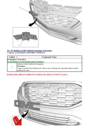 Chevrolet Equinox GMC Terrain 2018-2022 Workshop Manual - Tutalleronline - 2