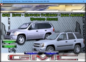 Workshop Manual GMC Envoy - Chevrolet Trailblazer - Isuzu Ascender 2006-2008 - Tutalleronline - 1